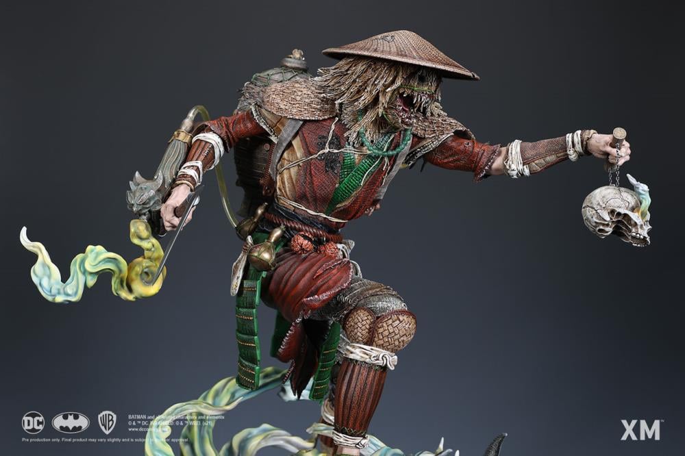 DC Premium Collectibles Samurai Series Scarecrow 1/4 Scale Limited Edition Statue Gallery Image 6