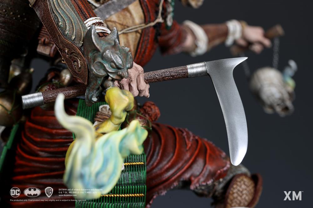 DC Premium Collectibles Samurai Series Scarecrow 1/4 Scale Limited Edition Statue Gallery Image 14