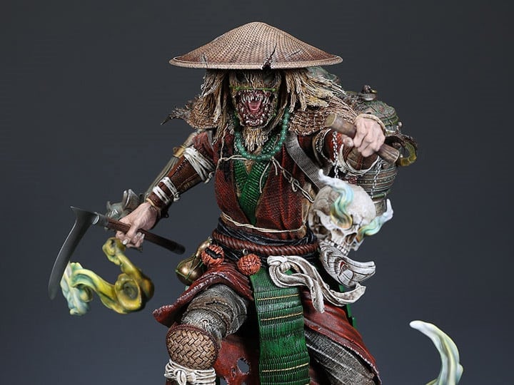 DC Premium Collectibles Samurai Series Scarecrow 1/4 Scale Limited Edition Statue Gallery Image 1