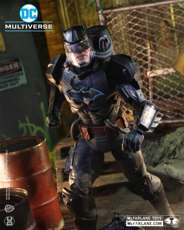 Justice League DC Multiverse Batman (Hazmat Suit) Action Figure Gallery Image 3