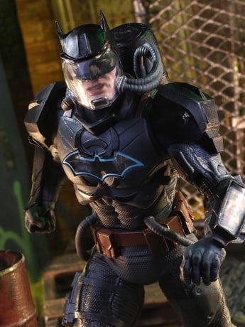 Justice League DC Multiverse Batman (Hazmat Suit) Action Figure Gallery Image 2