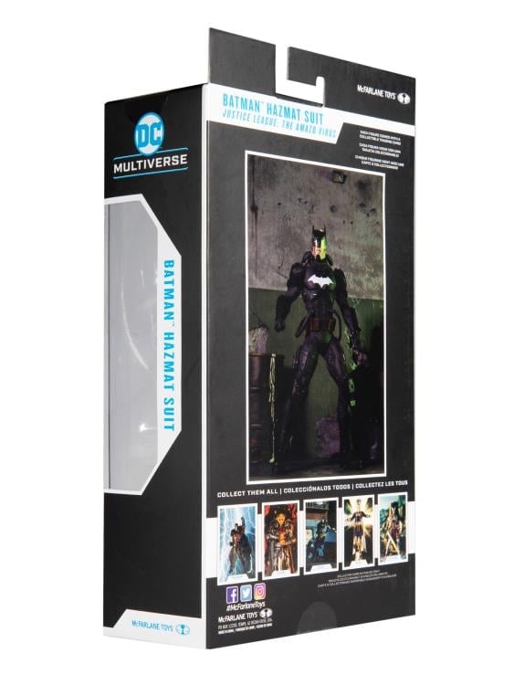 Justice League DC Multiverse Batman (Hazmat Suit) Action Figure Gallery Image 13