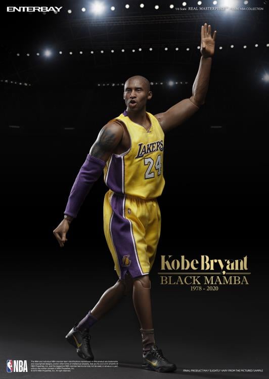 NBA Real Masterpiece Kobe Bryant 1/6 Scale Figure Gallery Image 4