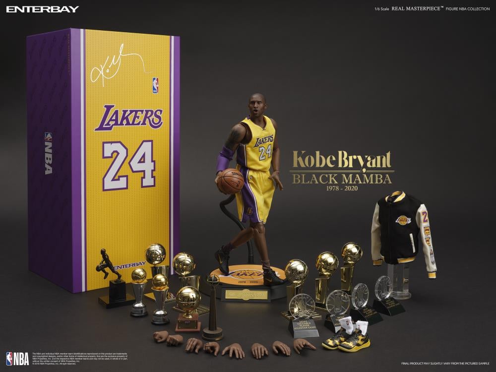 NBA Real Masterpiece Kobe Bryant 1/6 Scale Figure Gallery Image 11
