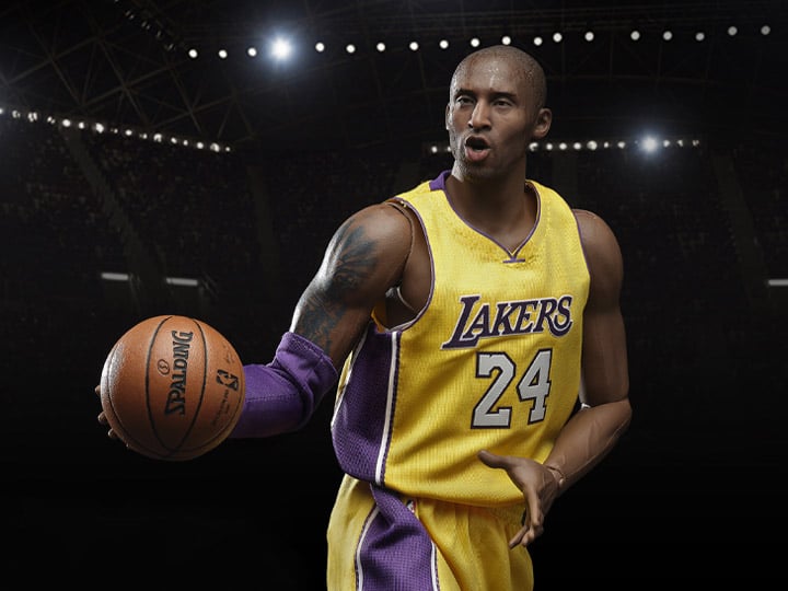 NBA Real Masterpiece Kobe Bryant 1/6 Scale Figure Gallery Image 1