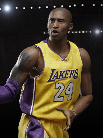 NBA Real Masterpiece Kobe Bryant 1/6 Scale Figure Gallery Image 2