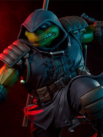 Teenage Mutant Ninja Turtles: The Last Ronin Michelangelo 1/4 Scale Collector Edition Statue Gallery Image 2
