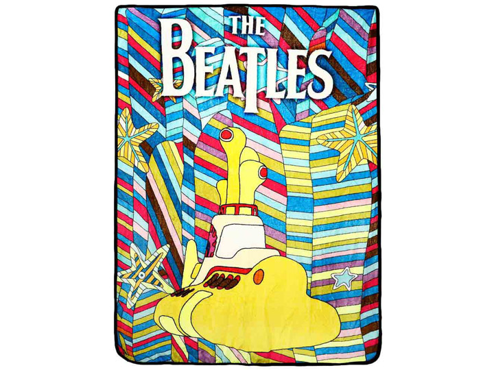 The Beatles Yellow Submarine Fleece Throw Gallery Image 1