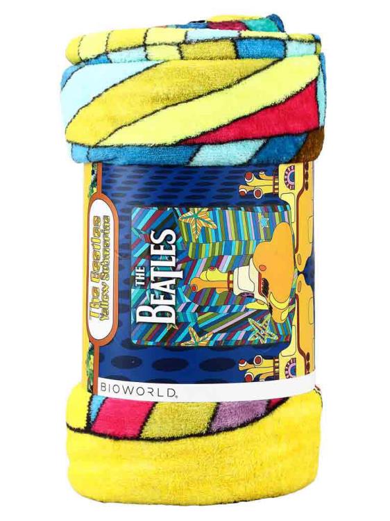 The Beatles Yellow Submarine Fleece Throw Gallery Image 3