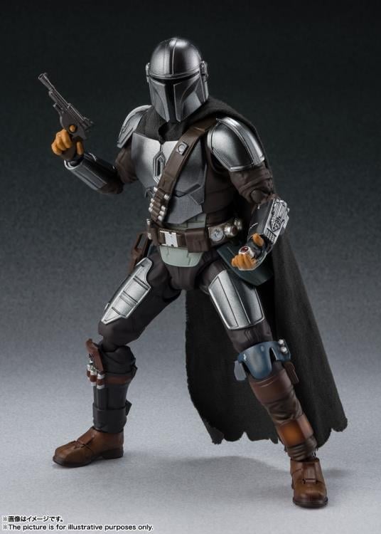 The Mandalorian S.H.Figuarts The Mandalorian and Grogu Action Figure Set Gallery Image 8
