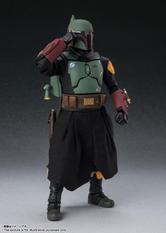 The Mandalorian S.H.Figuarts Boba Fett Action Figure Gallery Image 8