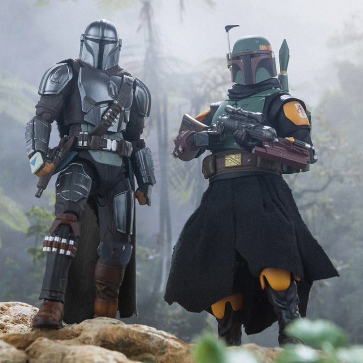 The Mandalorian S.H.Figuarts Boba Fett Action Figure Gallery Image 12