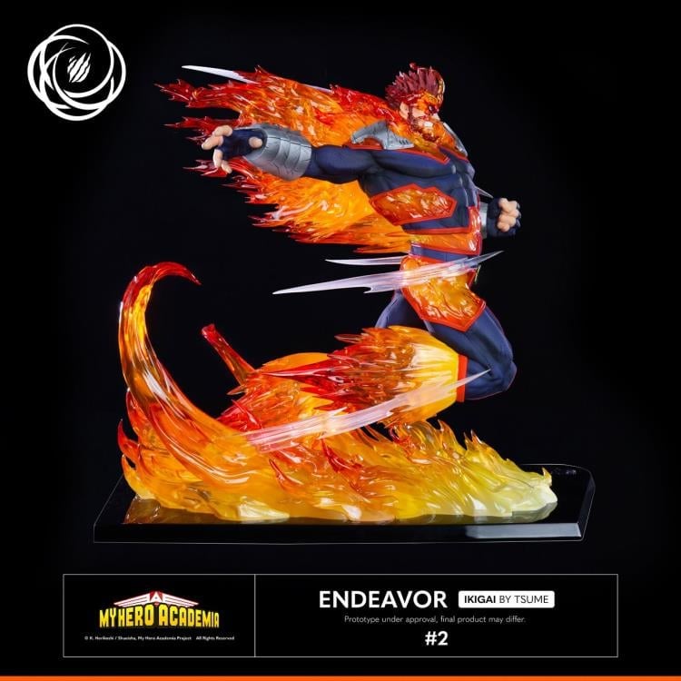 My Hero Academia Ikigai Endeavor Statue Gallery Image 9