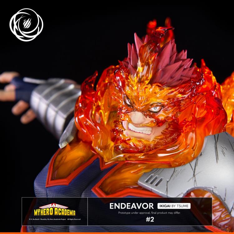 My Hero Academia Ikigai Endeavor Statue Gallery Image 11