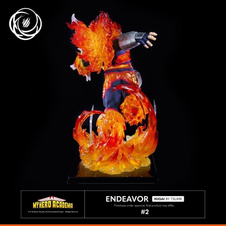 My Hero Academia Ikigai Endeavor Statue Gallery Image 6
