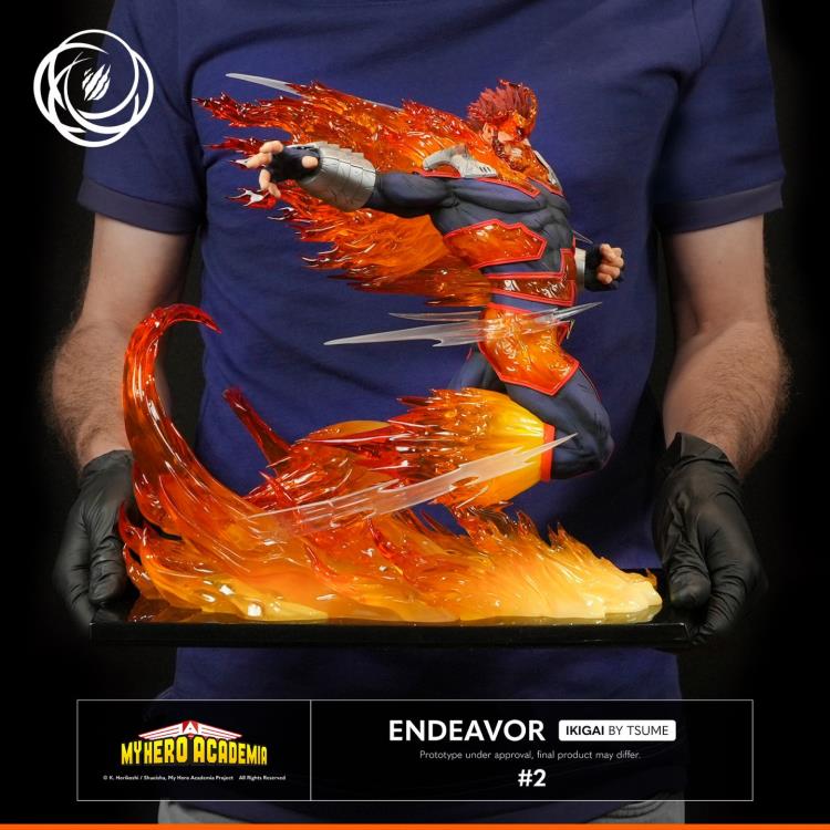 My Hero Academia Ikigai Endeavor Statue Gallery Image 14