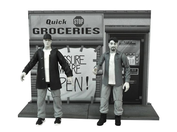 Clerks Black & White Select Series 01 - Set of 2 - Jay & Dante Gallery Image 1