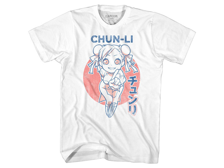 Street Fighter Chibi Chun-Li T-Shirt Gallery Image 1