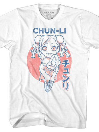 Street Fighter Chibi Chun-Li T-Shirt Gallery Image 2
