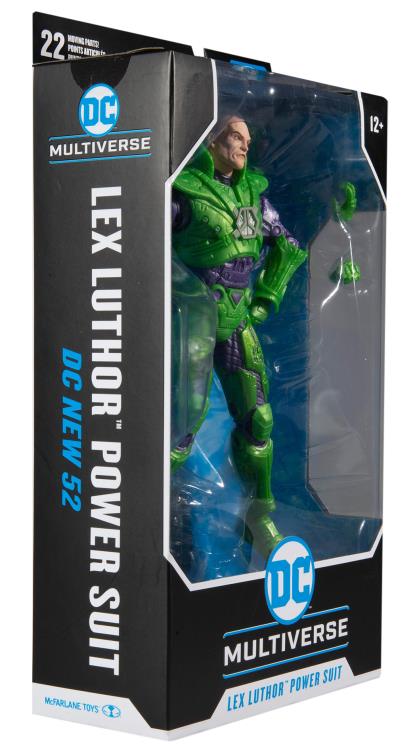 The New 52 DC Multiverse Lex Luthor in Power Suit (Green) Action Figure Gallery Image 11
