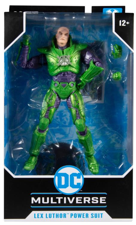 The New 52 DC Multiverse Lex Luthor in Power Suit (Green) Action Figure Gallery Image 10