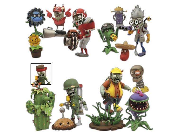 Plants vs. Zombies Select Set of 4 Gallery Image 1