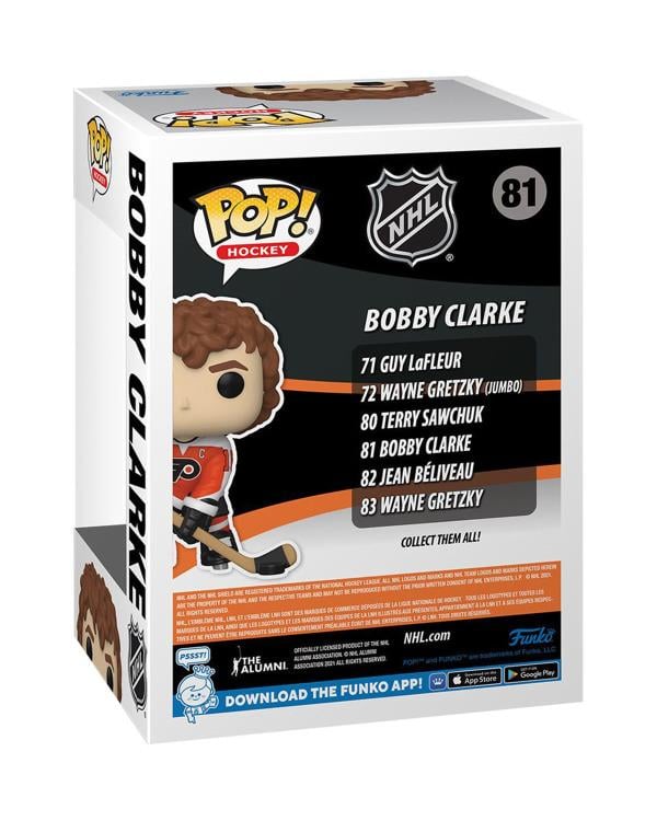 Pop! NHL: Legends - Bobby Clarke (Flyers) Gallery Image 5