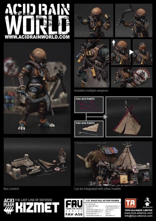 Acid Rain FAV-A56 Kizmet Action Figure Gallery Image 3