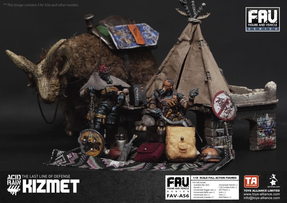Acid Rain FAV-A56 Kizmet Action Figure Gallery Image 7