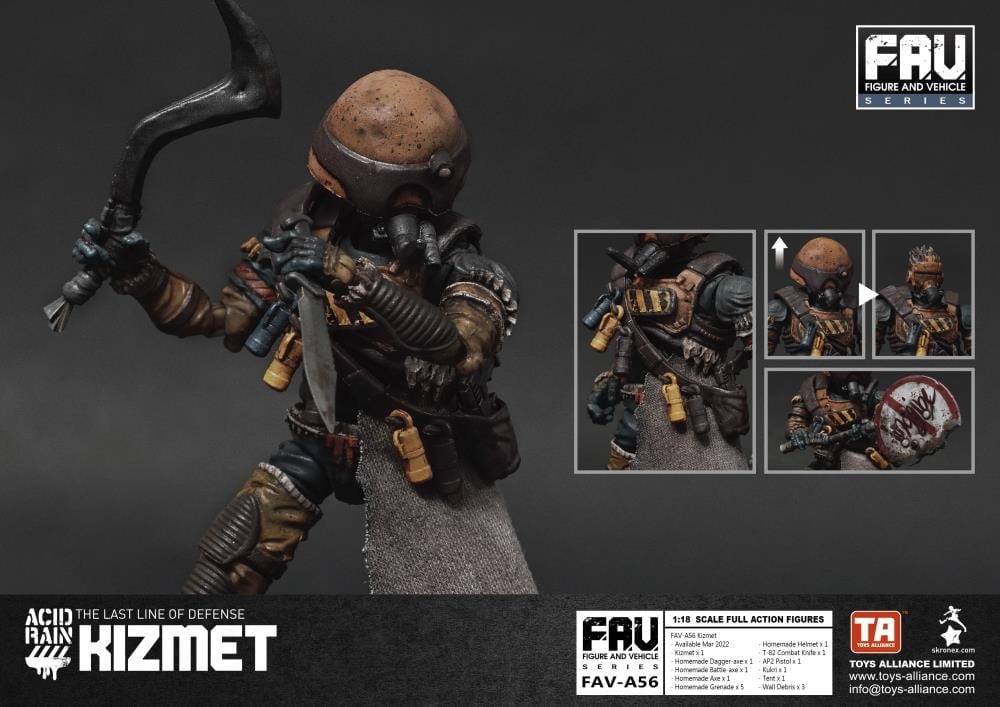 Acid Rain FAV-A56 Kizmet Action Figure Gallery Image 4