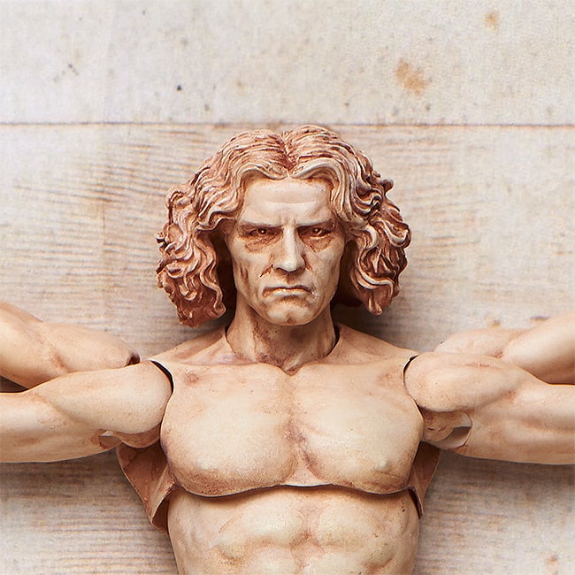 The Table Museum figma SP-075 Vitruvian Man (Reissue) Gallery Image 9
