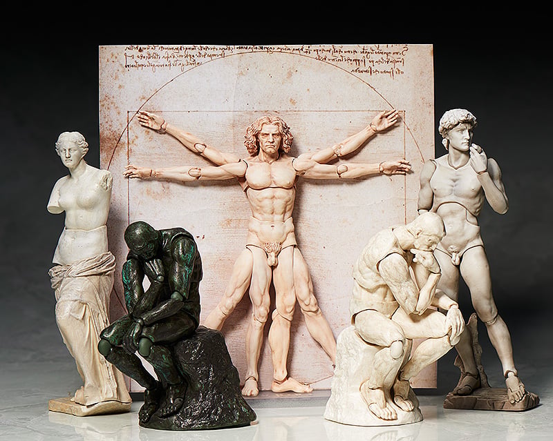 The Table Museum figma SP-075 Vitruvian Man (Reissue) Gallery Image 10