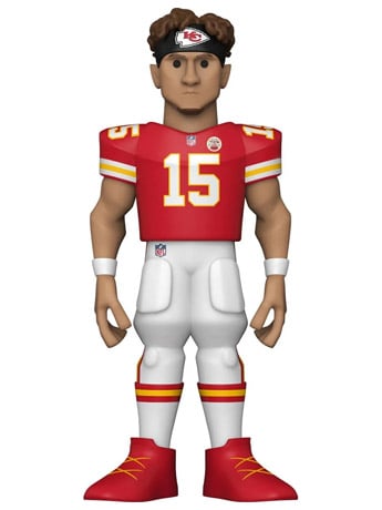 NFL: Kansas City Chiefs Gold Patrick Mahomes 5-Inch Premium Vinyl Figure Gallery Image 2