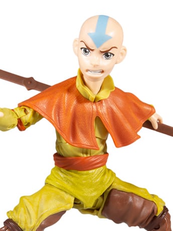 Avatar: The Last Airbender Aang Figure with Air Scooter Gallery Image 2