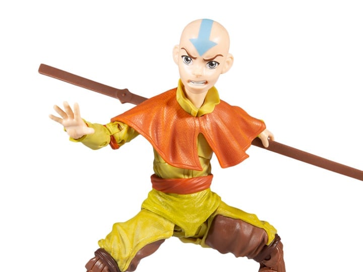 Avatar: The Last Airbender Aang Figure with Air Scooter Gallery Image 1