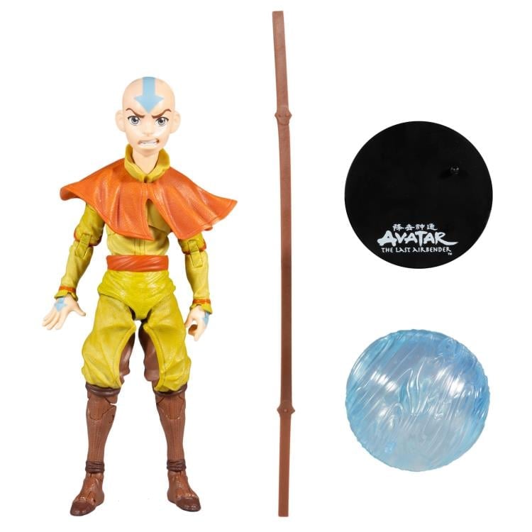 Avatar: The Last Airbender Aang Figure with Air Scooter Gallery Image 9
