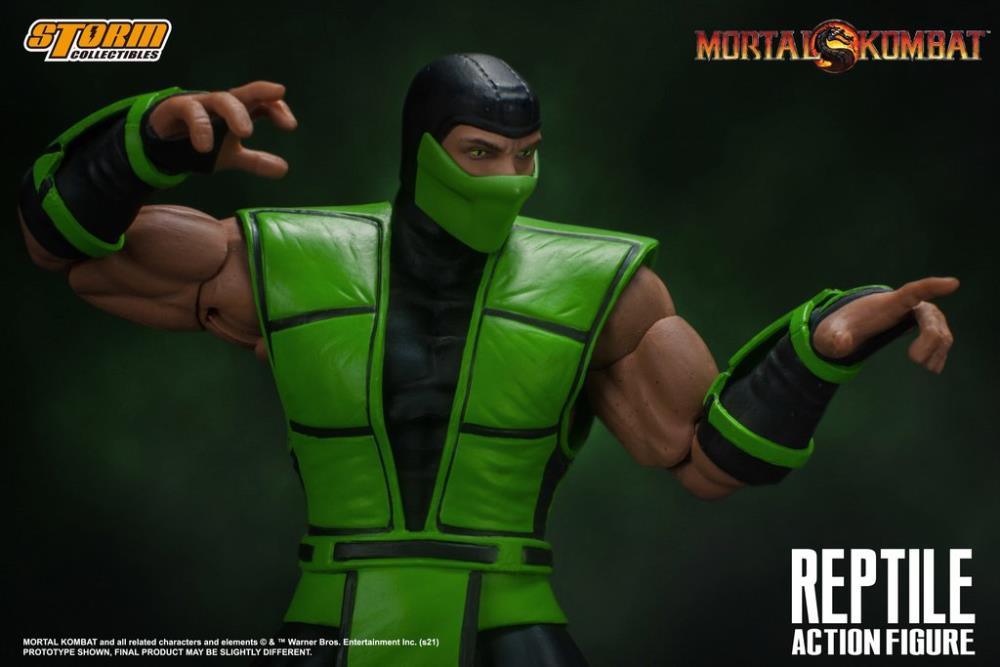 Mortal Kombat VS Series Reptile 1/12 Scale Action Figure Gallery Image 13