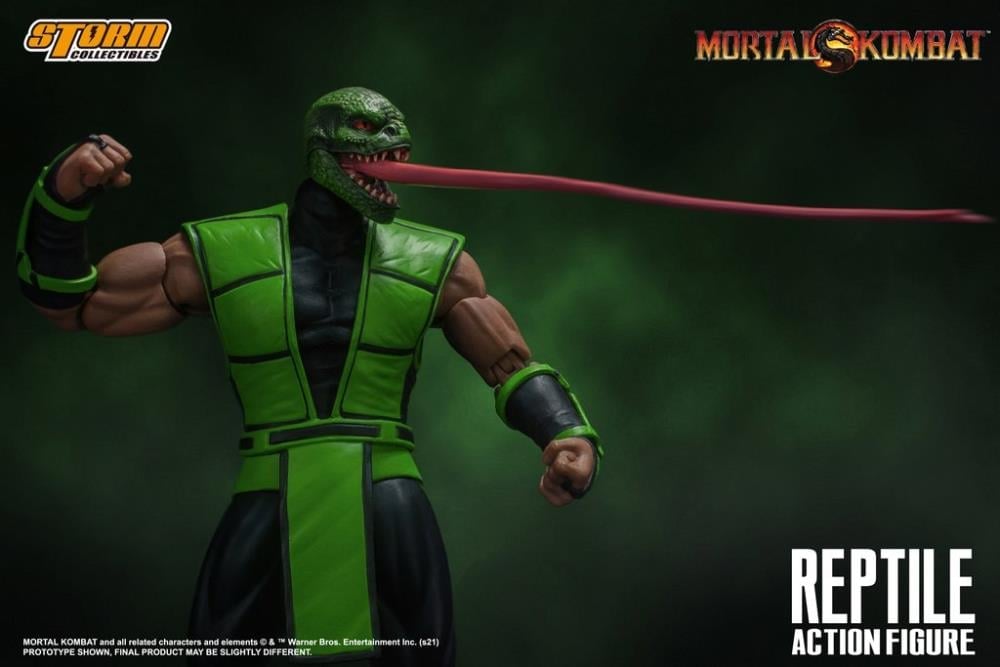 Mortal Kombat VS Series Reptile 1/12 Scale Action Figure Gallery Image 23