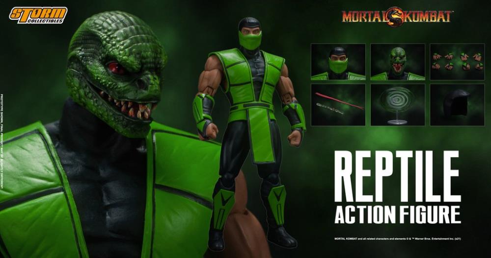 Mortal Kombat VS Series Reptile 1/12 Scale Action Figure Gallery Image 25
