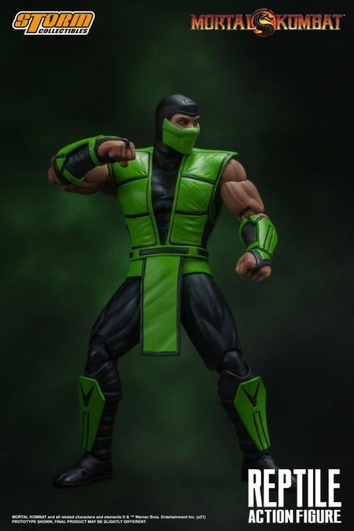 Mortal Kombat VS Series Reptile 1/12 Scale Action Figure Gallery Image 4