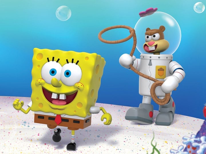 SpongeBob SquarePants ULTIMATES! Wave 1 Set of 2 Action Figures Gallery Image 1