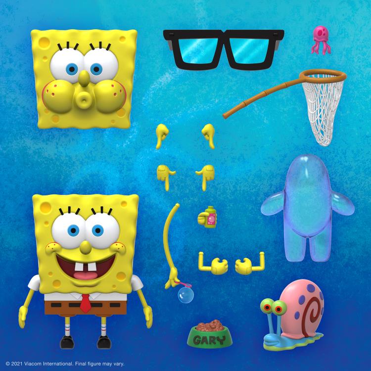 SpongeBob SquarePants ULTIMATES! Wave 1 Set of 2 Action Figures Gallery Image 5