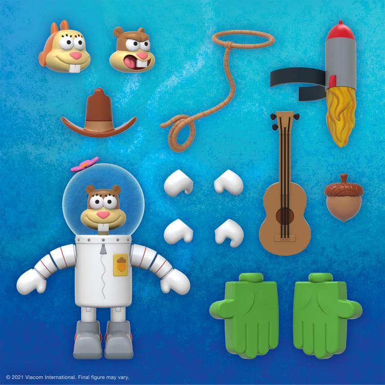 SpongeBob SquarePants ULTIMATES! Sandy Cheeks Action Figure Gallery Image 5