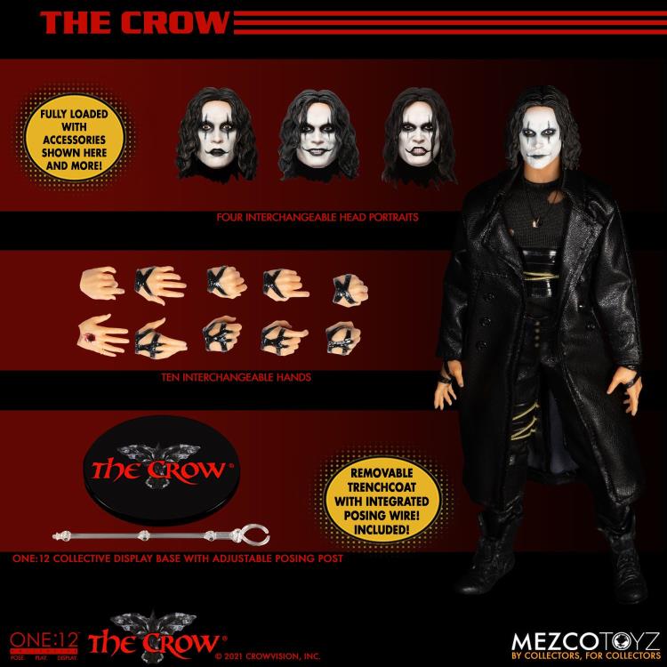 The Crow One:12 Collective Eric Draven Figure Gallery Image 19