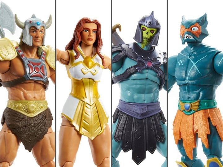 Masters of the Universe: Masterverse Wave 4 Set of 4 Figures Gallery Image 1
