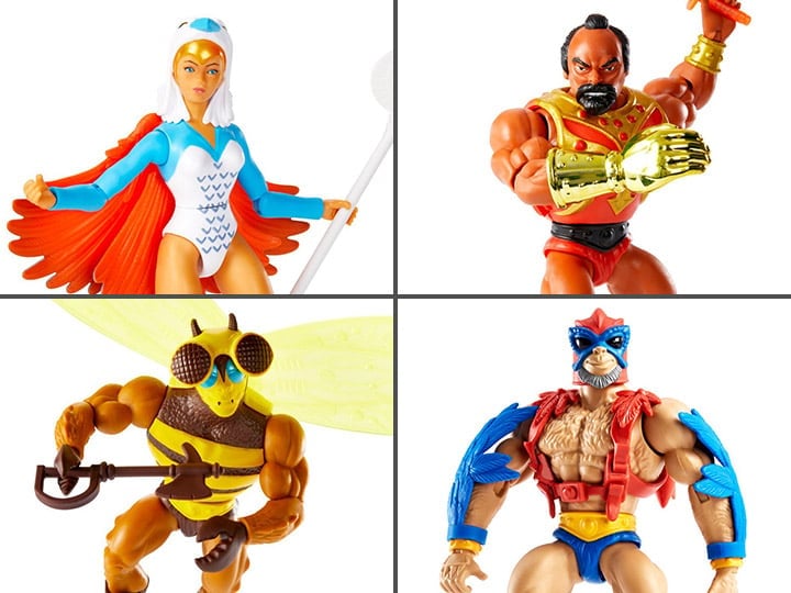 Masters of the Universe: Origins Wave 7 Set of 4 Figures Gallery Image 1