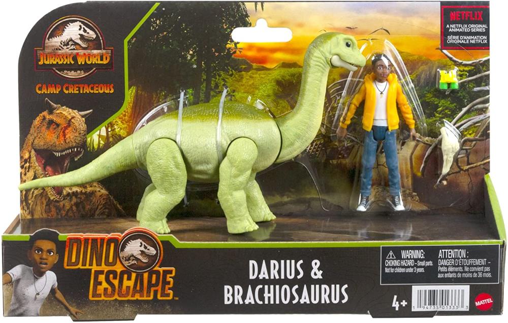 Jurassic World: Camp Cretaceous Wave 1 Set of 3 Human & Dino Packs Gallery Image 14