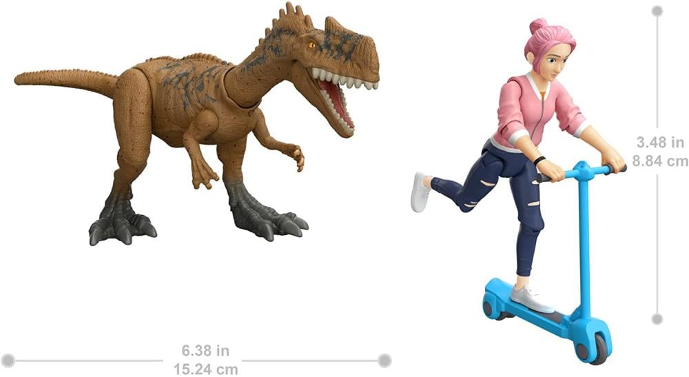 Jurassic World: Camp Cretaceous Wave 1 Set of 3 Human & Dino Packs Gallery Image 10