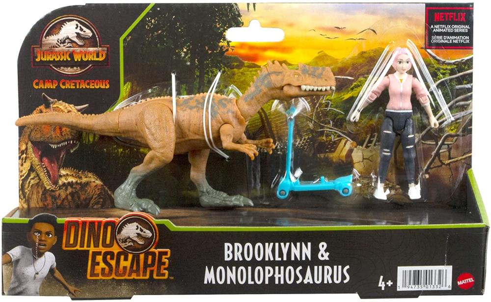 Jurassic World: Camp Cretaceous Wave 1 Set of 3 Human & Dino Packs Gallery Image 16