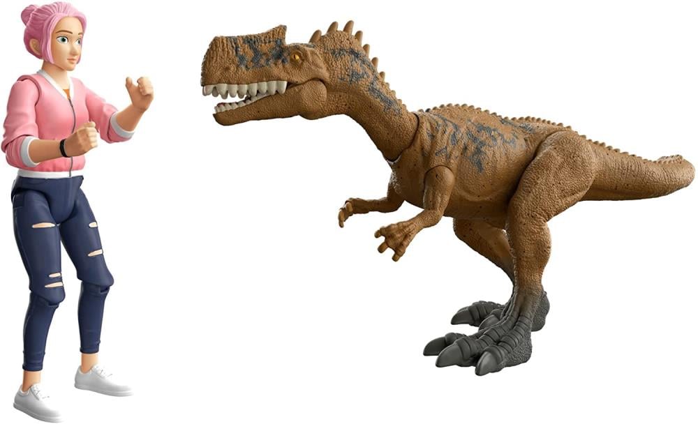 Jurassic World: Camp Cretaceous Human & Dino Pack Brooklynn & Monolophosaurus Gallery Image 3